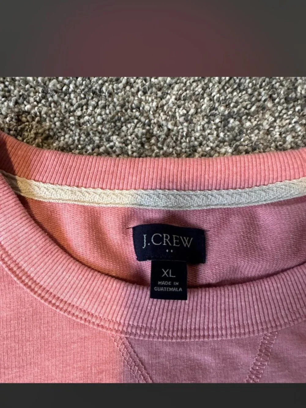 J.Crew Men's Pink Jumper - M XL